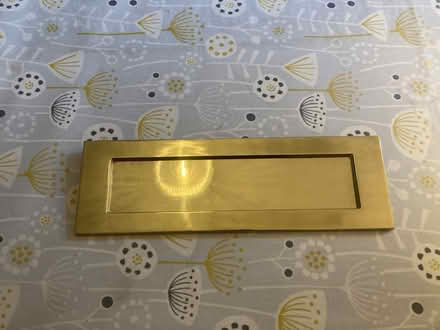 Photo of free Large Jedo solid brass letter plate (Oxford OX4) #1