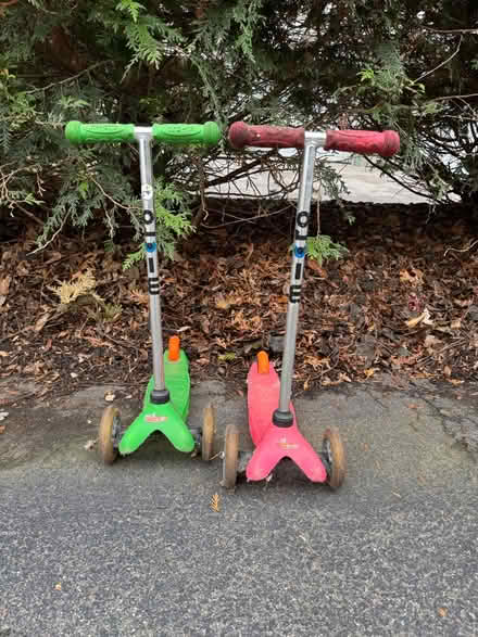 Photo of free 2 little kid sized scooters (Waban) #2