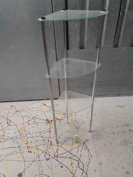Photo of free Glass corner shelves (Burgess Hill Chanctonbury) #1
