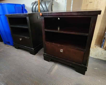 Photo of free Nightstands/side tables w/power (Owings Mills/Reisterstown) #2