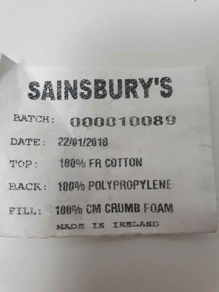 Photo of free Five black bags full of foam crumb (SOUTHAMPTON so18) #3