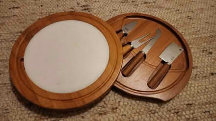 Photo of free Bamboo cheese board set (E12th ave S - 11229) #1