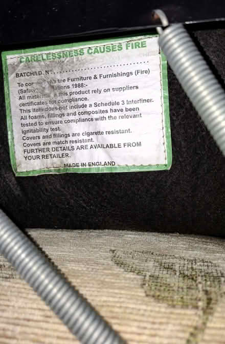 Photo of free A Fabric Comfy Two Seater (Aylesbury Vale HP19) #3