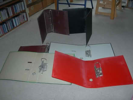 Photo of free 6 X ring binders (Camborne TR14) #1