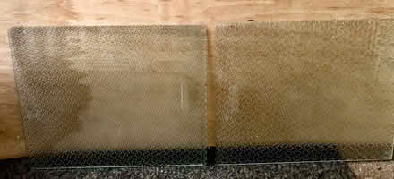 Photo of free Vintage small glass kitchen unit doors and mirror (Bramhall SK7) #1