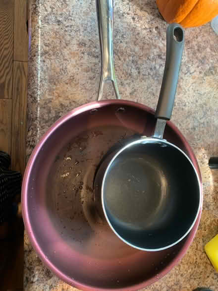 Photo of free Non Stick Skillet and Sauce Pan (South Brampton) #1