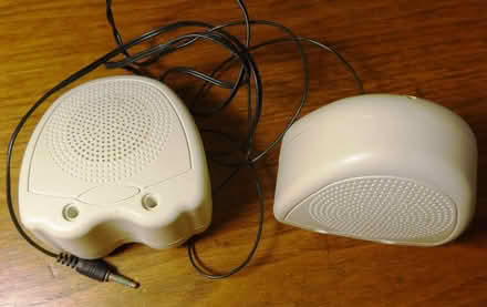 Photo of free Small pair of portable speakers (Hove Park area BN3) #1