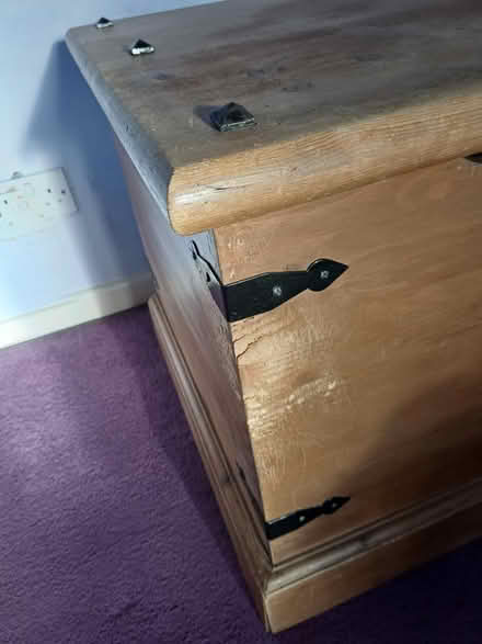 Photo of free Wooden Storage Box (Bushey North WD23) #4