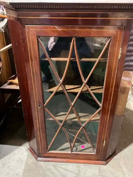 Photo of free Antique wall corner cabinet (Bootle L20) #1