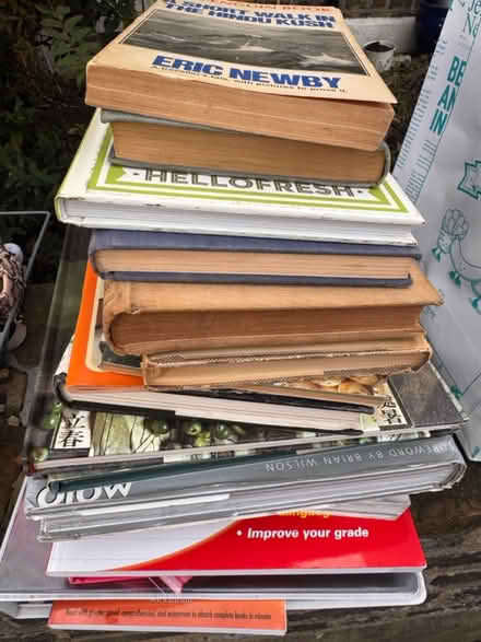 Photo of free Books, and 2 leather laptop bags (NW10) #1