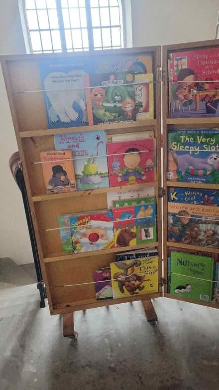 Photo of free Wooden display/book stand (Clapham) #3