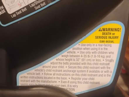 Photo of free Graco Snugride Car Seat with Base (Clifton Heights Pennsylvania) #4