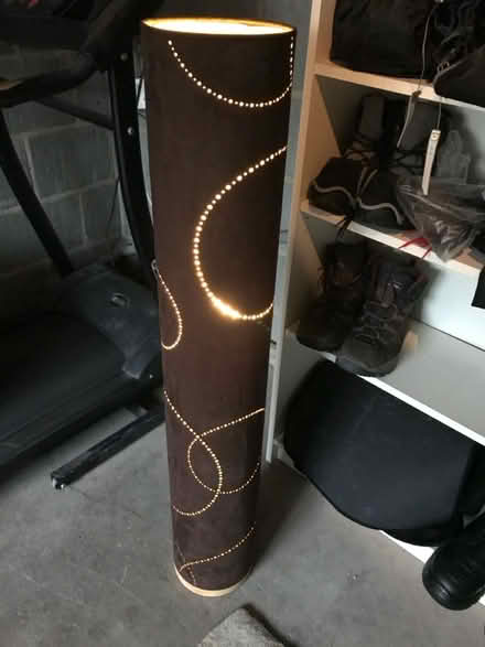 Photo of free Tall brown lamp (Heage DE56) #1