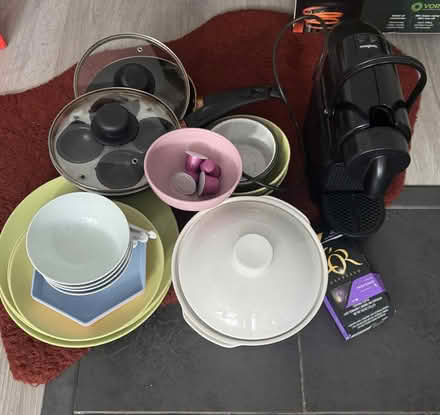 Photo of free Box of kitchen items - includes NESPRESSO Machine (Canton CF11) #1