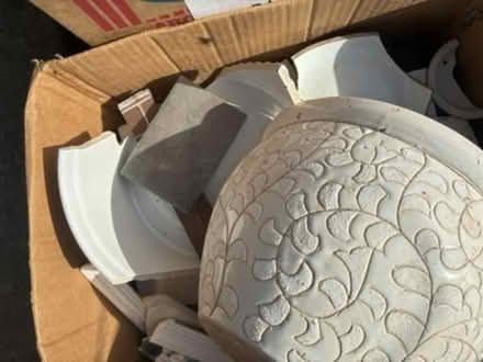 Photo of free CURB ALERT: ceramic tile & pieces (Ardmore) #4