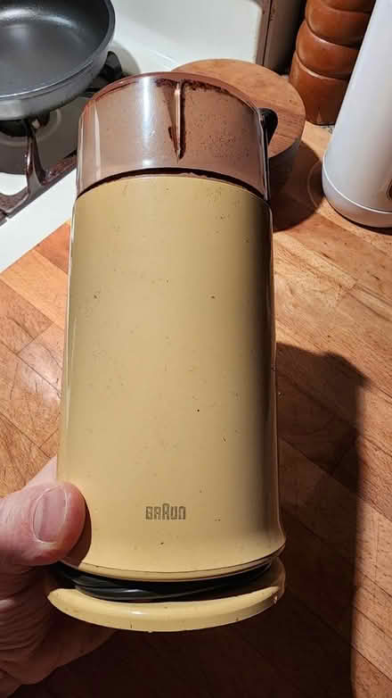 Photo of free Braun coffee / spice grinder (E12th ave S - 11229) #3