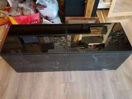 Photo of free Black wall cabinet (Sandylands morecambe LA3) #1