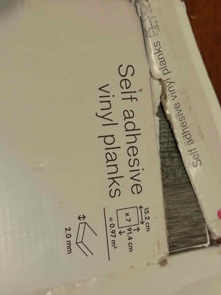 Photo of free Self-adhesive vinyl planks (Earlswood RH1) #2