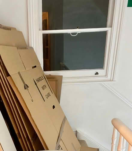 Photo of free Packing cases and wardrobe hangers (Richmond) #3