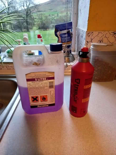 Photo of free Methylated spirits and trangia bottle (Dufton CA16) #1