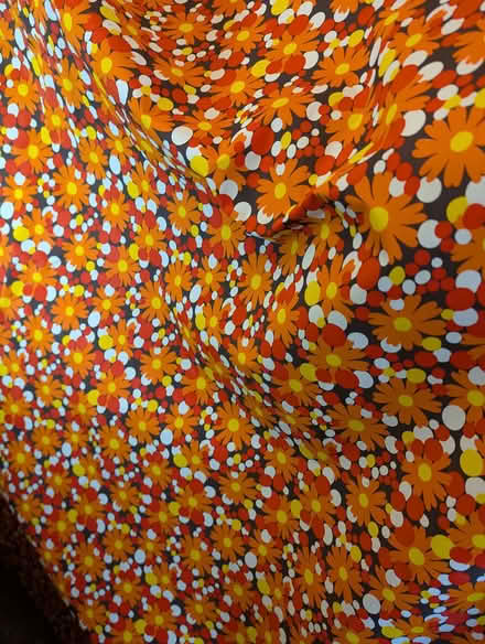 Photo of free Blind material, funky 70s pattern (Portslade by Sea BN41) #1
