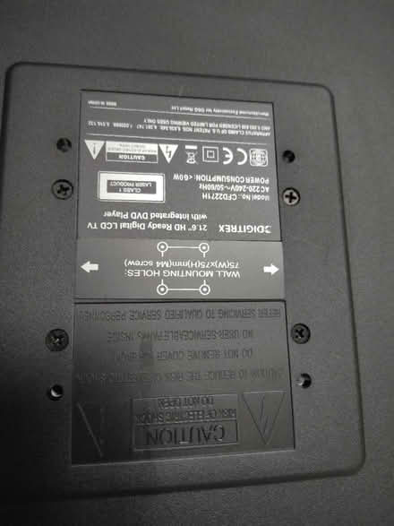 Photo of free TV 21.6inch with integrated DVD (Neilston) #3