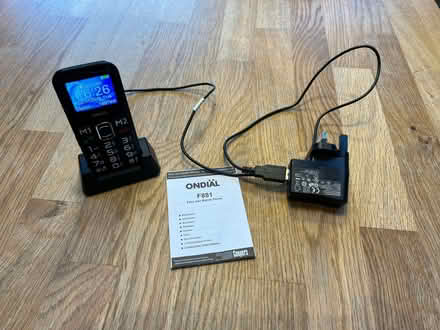 Photo of free Ondial Big Button Mobile Phone & Charger (Fenham) #3