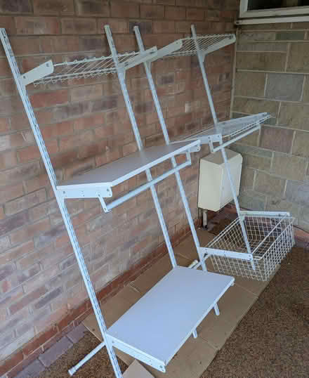 Photo of free B&Q Twinslot Modular Storage System (Kenilworth CV8) #3