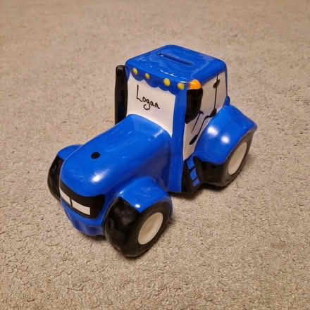 Photo of free Two Ceramic Vehicle Money Boxes with the name Logan (Burton Latimer NN15) #2