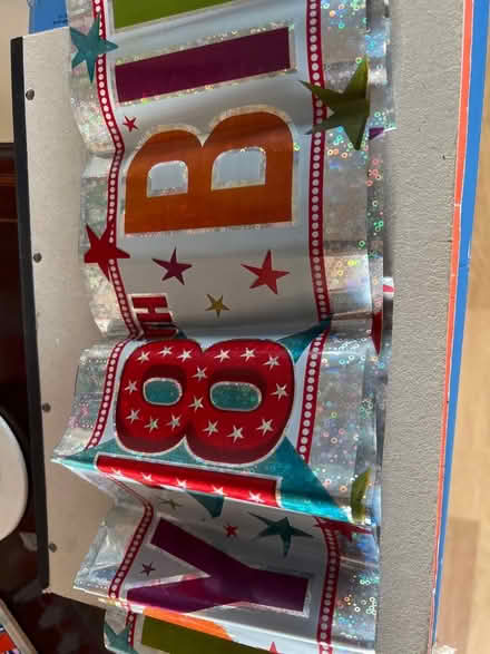 Photo of free 18th birthday banner (Panshanger AL7) #1