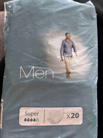 Photo of free Incontinence pads for men (cheadle Hulme SK8) #1