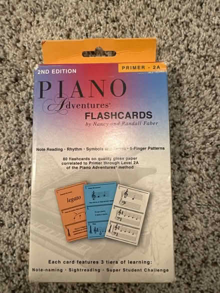 Photo of free Piano flash cards (Magnolia) #1