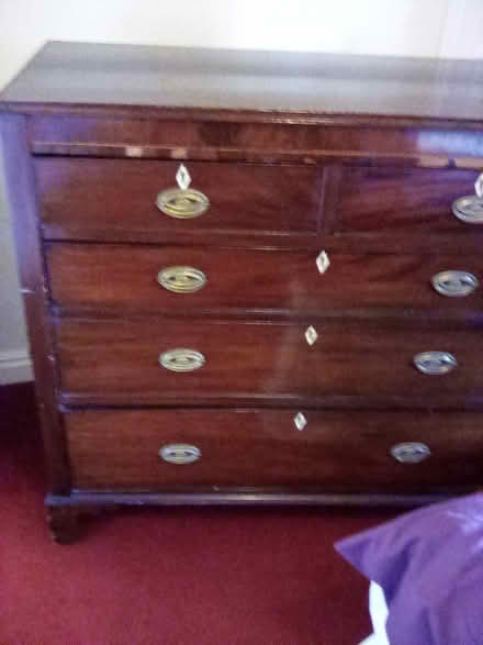 Photo of free Large chest of drawers (Sharmans Cross B90) #1