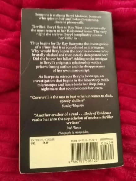 Photo of free Body of Evidence (Yalding ME18) #2