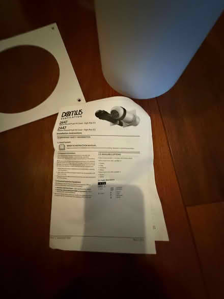 Photo of free Through wall vent - opened but unused (Earlswood RH1) #3