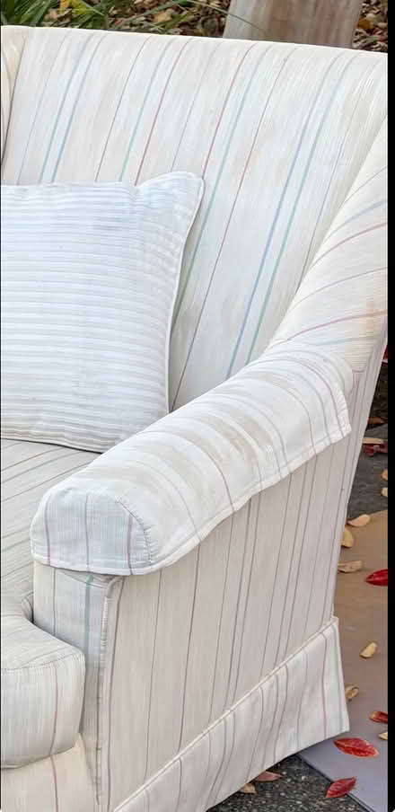 Photo of free chair and footstool (Folsom, CA) #2