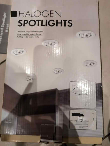 Photo of free 6 spots GU10 (Byfleet KT14) #3