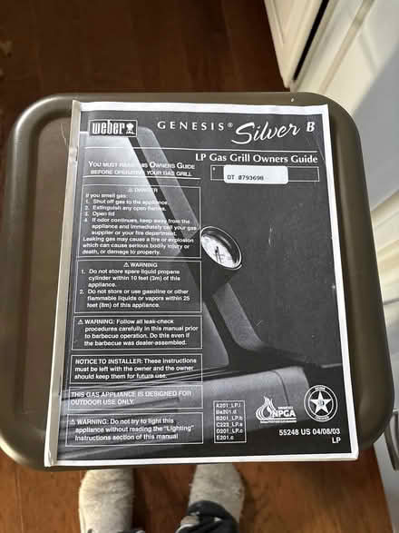 Photo of free Weber LP Genesis Grill (Geist) #4