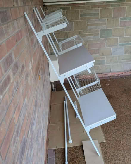 Photo of free B&Q Twinslot Modular Storage System (Kenilworth CV8) #2