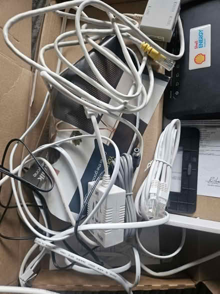 Photo of free Internet box and Cables (CR5) #3