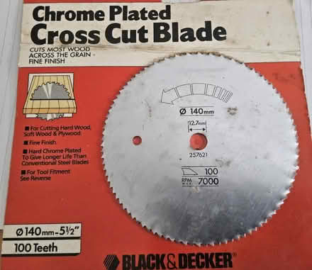 Photo of free TWO Circular Saw Blades (Frenchay BS16) #1