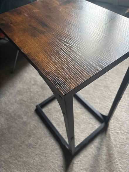 Photo of free Wooden effect Side table (Wimbledon SW19) #2