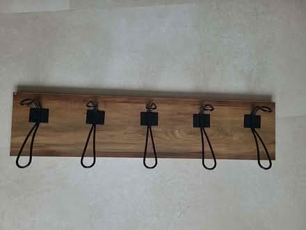 Photo of free Wooden coat hanger 6 hooks (Highworth SN6) #1
