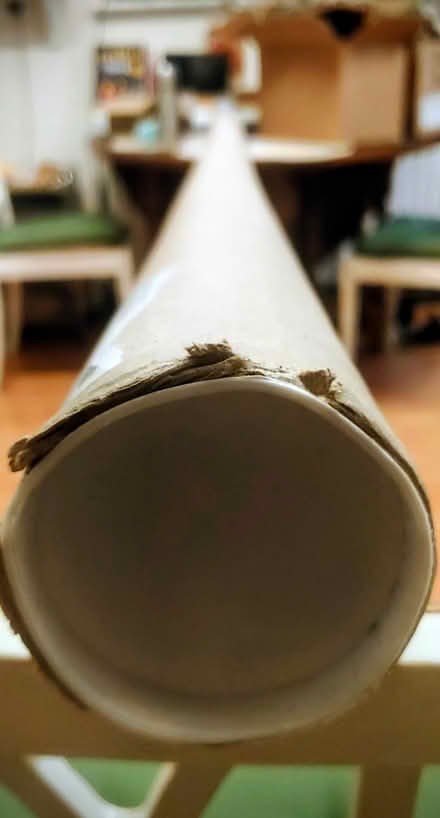 Photo of free GIANT Cardboard Tube + End Caps (Wigmore ME8) #1