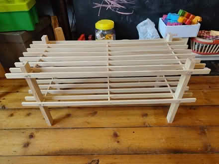 Photo of free Small shoe rack (Downham) #1