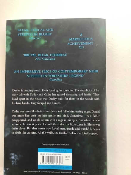 Photo of free Book Elmet (Stapleton BS16) #2