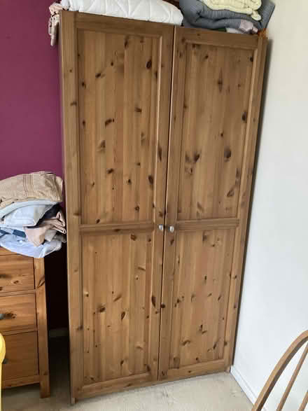 Photo of free Second Large wardrobe H: 201cm, W: 100cm, D: 60cm (Brentwood CM15) #1