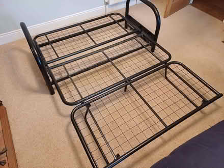 Photo of free Metal framed sofa bed (Bathampton) #3