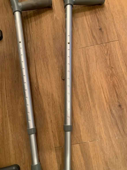 Photo of free Pair of adjustable height, crutches (Letchworth SG6) #3