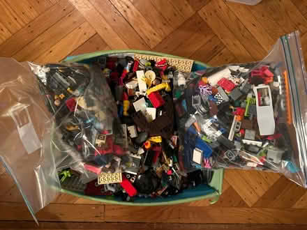 Photo of free Lego's box with pieces & figures (Forest Hills, Queens) #1